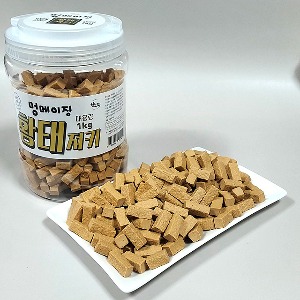 [4월30일까지행사특가][국내산통간식]멍메이징(황태/1kgX12개 -1박스)