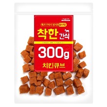 착한간식 치킨 큐브300g(품절)